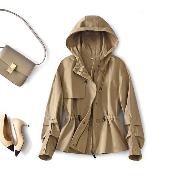 2021 new spring new fall women's with a casual long sleeve hoodie big girl's blouse size thin coat, Black;brown
2021 new spring new fall women's with a casual long sleeve hoodie big girl's blouse size thin coat, Black;brown