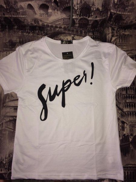 t shirt women tshirt supes letter printing round collar big size short sleeve summer loose t-shirt vestidos dropshipping lx1029, White
t shirt women tshirt supes letter printing round collar big size short sleeve summer loose t-shirt vestidos dropshipping lx1029, White