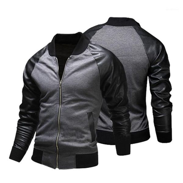 men's jackets spring jacket men brand clothing fashion coat male leather baseball bomber for 221, Black;brown
men's jackets spring jacket men brand clothing fashion coat male leather baseball bomber for 221, Black;brown