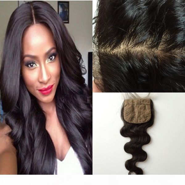 brazilian virgin hair body wave silk base closure middle 3 part silky body wave hair silk lace closure, Black
brazilian virgin hair body wave silk base closure middle 3 part silky body wave hair silk lace closure, Black