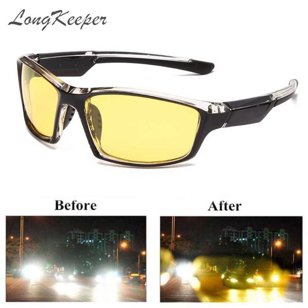 sunglasses longkeeper classic anti glare night vision glasses men's polarized yellow lens fishing safety driver goggle oculos, White;black
sunglasses longkeeper classic anti glare night vision glasses men's polarized yellow lens fishing safety driver goggle oculos, White;black