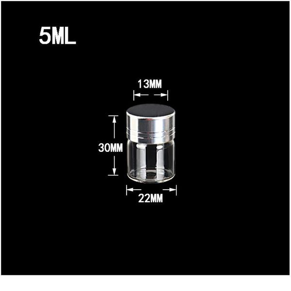 5ml small glass bottles aluminium screw cap silver lid mini transparent clear empty glass jars vials bottle bbyufw
5ml small glass bottles aluminium screw cap silver lid mini transparent clear empty glass jars vials bottle bbyufw