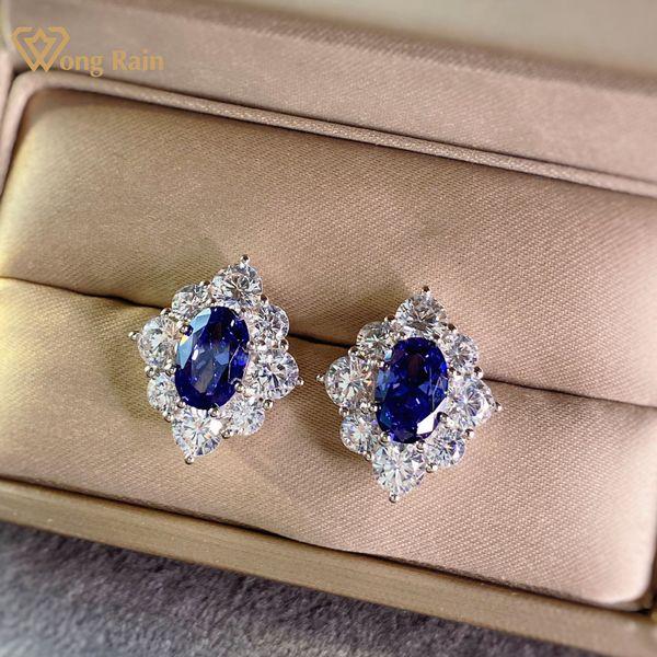 wong rain vintage 100% 925 sterling silver created moissanite sapphire gemstone earrings ear studs fine jewelry wholesale q1219, Golden;silver
wong rain vintage 100% 925 sterling silver created moissanite sapphire gemstone earrings ear studs fine jewelry wholesale q1219, Golden;silver