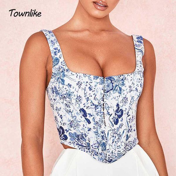 townlike spaghetti strap crop women summer strapless print tank streetwear cropped 20191, White
townlike spaghetti strap crop women summer strapless print tank streetwear cropped 20191, White