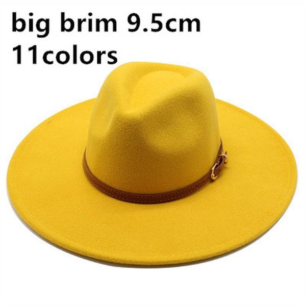 winter hats 9.5cm big brim wide brim solid winter fall red green women hats wedding formal dress fedora hat men women hat, Blue;gray
winter hats 9.5cm big brim wide brim solid winter fall red green women hats wedding formal dress fedora hat men women hat, Blue;gray