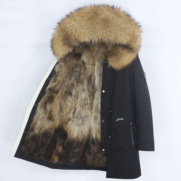 oftbuy men waterproof parka real fur coat winter jacket natural fox fur liner detachable thick warm outerwear streetwear 201127, Black
oftbuy men waterproof parka real fur coat winter jacket natural fox fur liner detachable thick warm outerwear streetwear 201127, Black