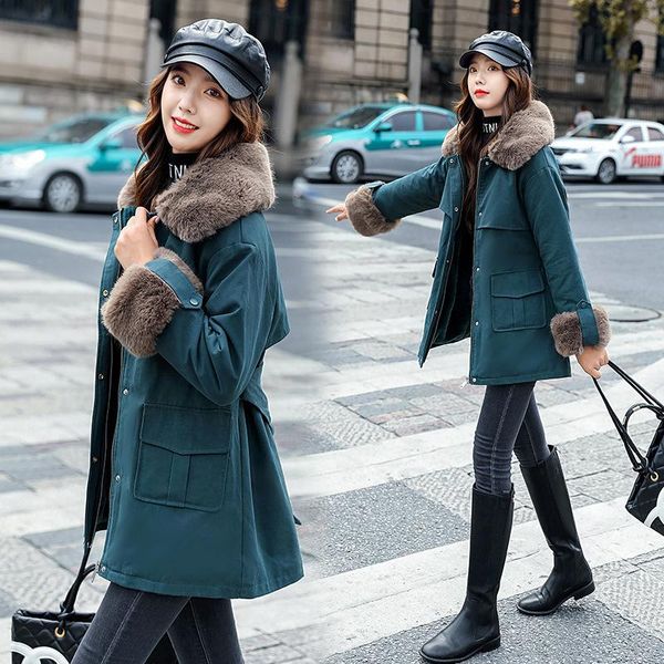 quality temperament celebrity windbreaker women's fall 2021 new slim fitting long sleeve medium long wool collar cotton jacket, Tan;black
quality temperament celebrity windbreaker women's fall 2021 new slim fitting long sleeve medium long wool collar cotton jacket, Tan;black