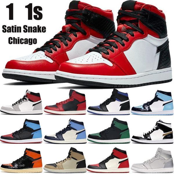 snake high satin new chicago 1 1s jumpman basketball shoes og tokyo light smoke grey pine green black royal toe mens womens sneakers
snake high satin new chicago 1 1s jumpman basketball shoes og tokyo light smoke grey pine green black royal toe mens womens sneakers