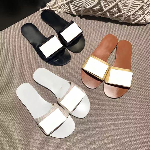 spring and summer new open toe flat heel decorative leather slippers womens half slippers cloth cover original box size 35-42, Black 
spring and summer new open toe flat heel decorative leather slippers womens half slippers cloth cover original box size 35-42, Black