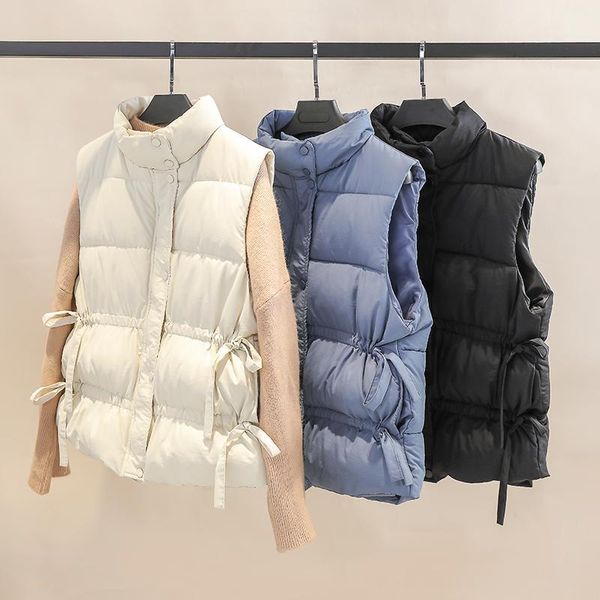 2021 winter vest ladies standing collar ladies vest warm gilet chaleco mujer casaco feminino1, Black;white
2021 winter vest ladies standing collar ladies vest warm gilet chaleco mujer casaco feminino1, Black;white