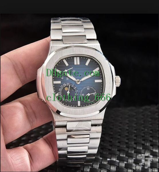 nautilus 40mm automatic mechanical sport 5712 5740 5724 moon phase stainless steel transparent blue dial men , Slivery;brown
nautilus 40mm automatic mechanical sport 5712 5740 5724 moon phase stainless steel transparent blue dial men , Slivery;brown