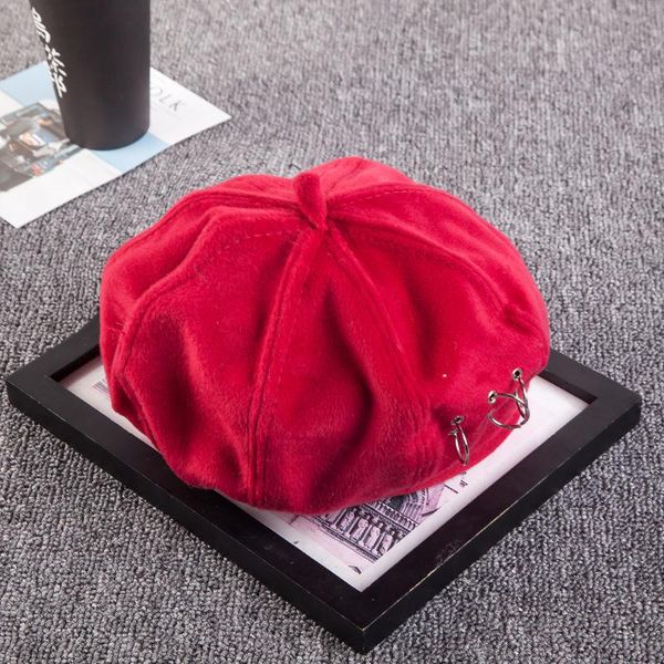 2018 autumn and winter vintage style new painter hat female winter stylish sweet round circle berets bbyzpf, Black;white
2018 autumn and winter vintage style new painter hat female winter stylish sweet round circle berets bbyzpf, Black;white