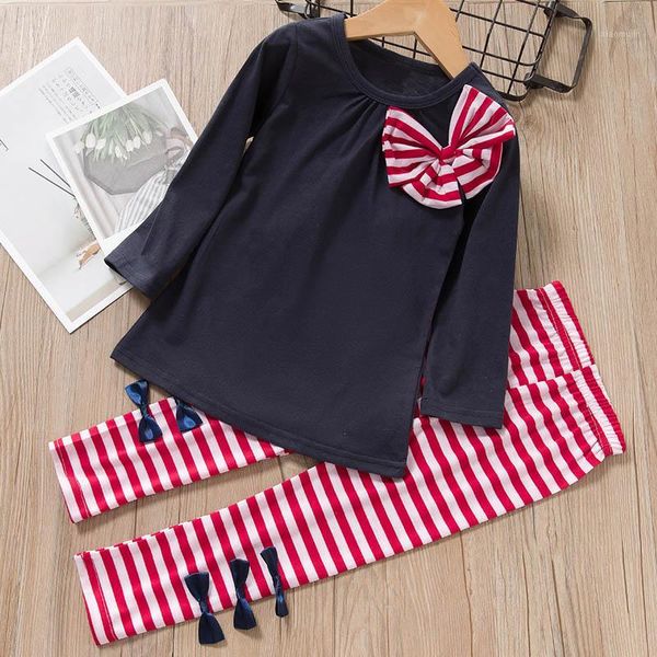 clothing sets girls clothes children set 2021 long sleeve bow shirts striped leggings spring autumn 3 4 5 6 7 year kids suits1, White
clothing sets girls clothes children set 2021 long sleeve bow shirts striped leggings spring autumn 3 4 5 6 7 year kids suits1, White
