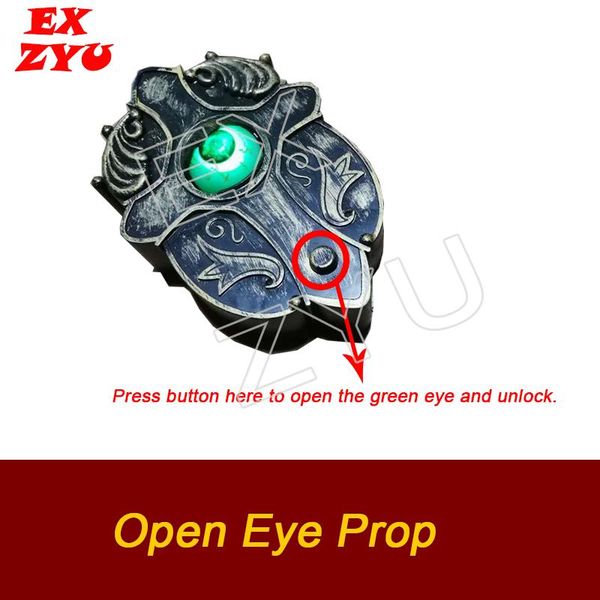 exzyu ghost eye prop real life escape room press bronze button to open the green eye and unlock chamber room
exzyu ghost eye prop real life escape room press bronze button to open the green eye and unlock chamber room