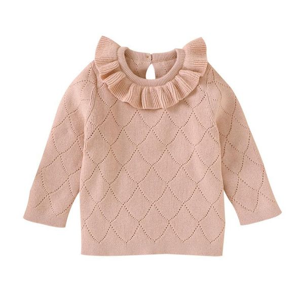 pullover fashion baby girls sweater ruffle collar princess knitted kids basic outerwear clothes23, Blue
pullover fashion baby girls sweater ruffle collar princess knitted kids basic outerwear clothes23, Blue