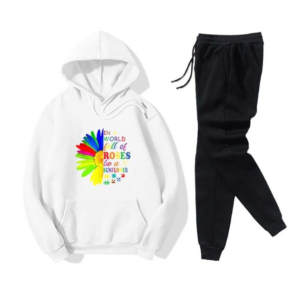women's tracksuits fashion colorful print gym sets sport outfits autumn springhoodie and black pants two piece set, Gray
women's tracksuits fashion colorful print gym sets sport outfits autumn springhoodie and black pants two piece set, Gray