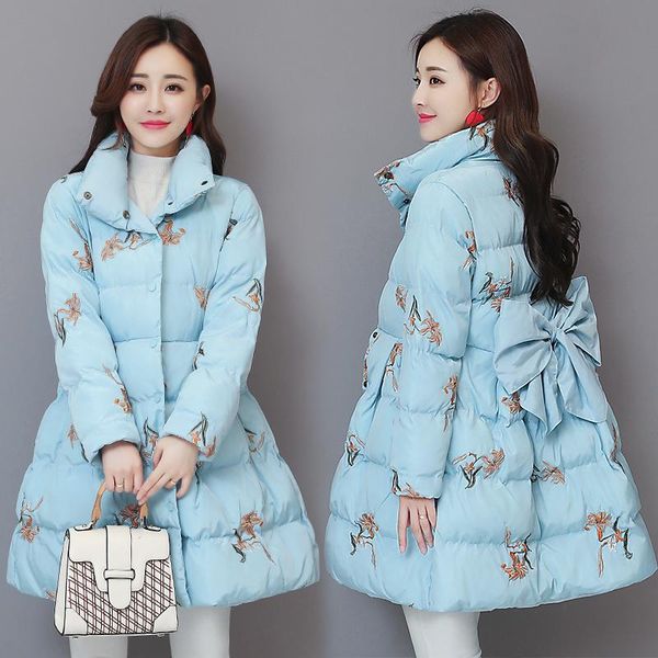 winter jacket 2020 new women parkas print down cotton jacket long coat parka warm thicke cotton padded outerwear, Black
winter jacket 2020 new women parkas print down cotton jacket long coat parka warm thicke cotton padded outerwear, Black