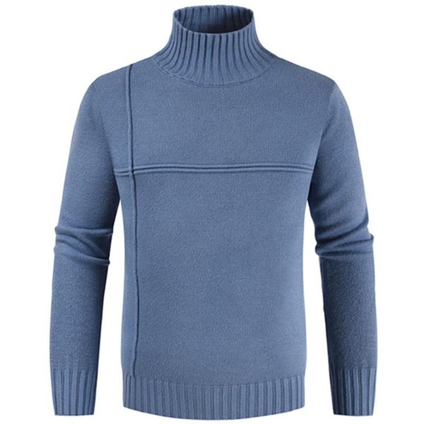 men's sweaters 2021 autumn winter turtleneck elastic thick solid color casual sweater male slim fit knitted pullovers clothing, White;black
men's sweaters 2021 autumn winter turtleneck elastic thick solid color casual sweater male slim fit knitted pullovers clothing, White;black