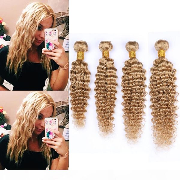 peruvian human hair honey blonde deep wave weave bundles 4pcs 400gram #27 light brown deep wave curly human hair wefts extensions 10-30", Black;brown
peruvian human hair honey blonde deep wave weave bundles 4pcs 400gram #27 light brown deep wave curly human hair wefts extensions 10-30", Black;brown
