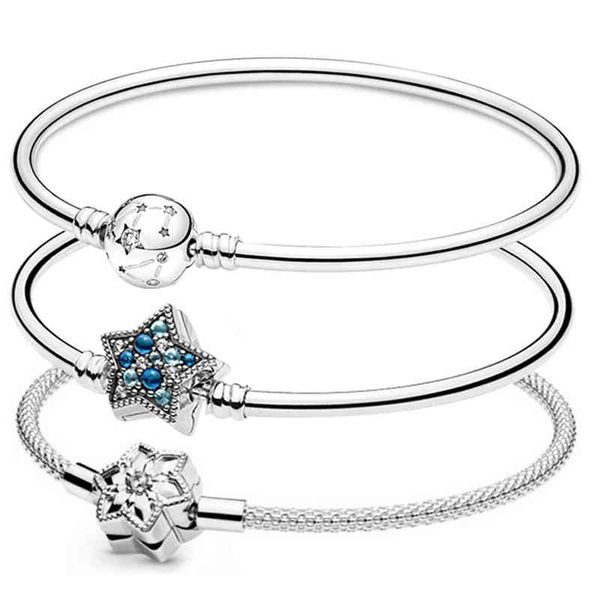 original moments bright snowflake stars & galaxy clasp bangle fit pandora 925 sterling silver bracelet bead charm diy jewelry, Golden;silver
original moments bright snowflake stars & galaxy clasp bangle fit pandora 925 sterling silver bracelet bead charm diy jewelry, Golden;silver