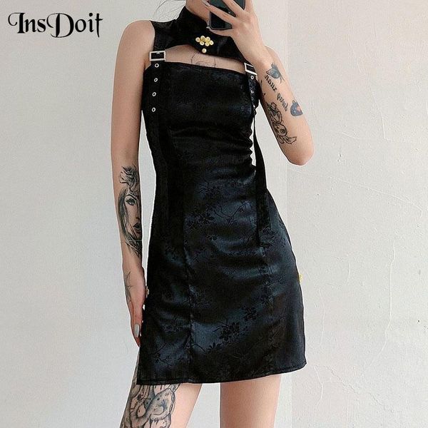 casual dresses insdoit women vintage gothic black dress harajuku hollow out high waist punk bandage party elegant slit mini, Black;gray
casual dresses insdoit women vintage gothic black dress harajuku hollow out high waist punk bandage party elegant slit mini, Black;gray