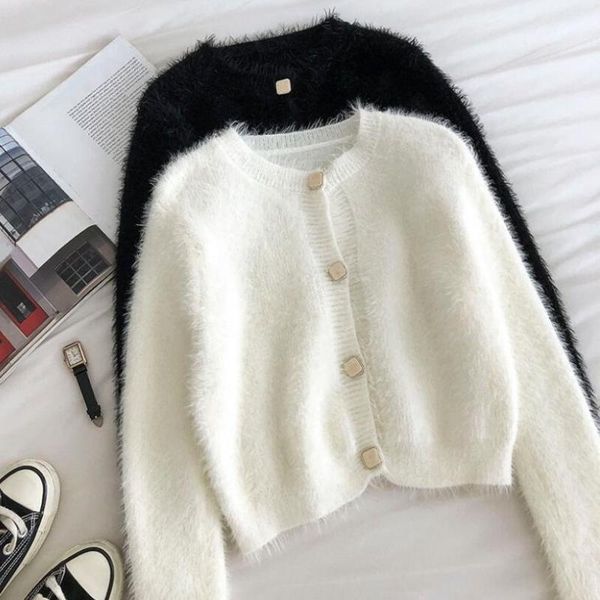 2020 korean women knitted cardigan sweater female cardigans o-neck long sleeve women sweater coat jacket ladies outerwear jw9831, White
2020 korean women knitted cardigan sweater female cardigans o-neck long sleeve women sweater coat jacket ladies outerwear jw9831, White