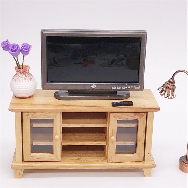 1: 12 mini dollhouse setting bjd remote control tv shooting props handmade design crsm
1: 12 mini dollhouse setting bjd remote control tv shooting props handmade design crsm