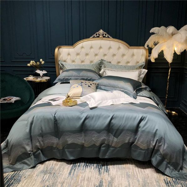 4/6/7pc abstract lines art design bedding sets king size bed clothes 120s egyptian cotton bed covers auqa green full
4/6/7pc abstract lines art design bedding sets king size bed clothes 120s egyptian cotton bed covers auqa green full