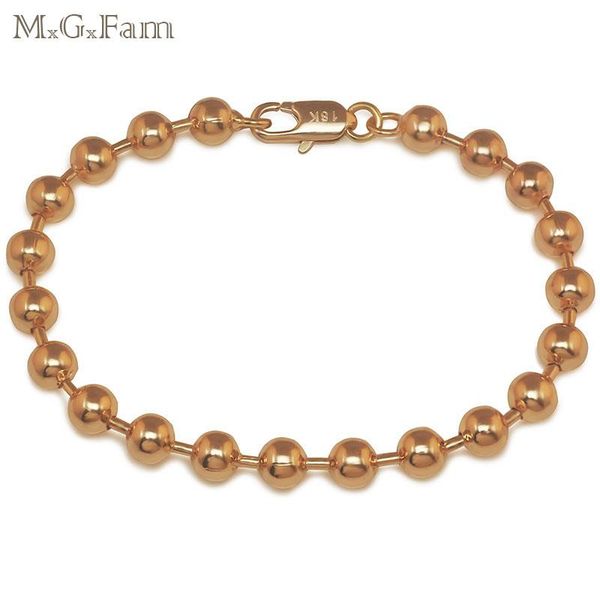 mgfam (20cm x 6mm) new arrival smooth beads bracelet jewelry fashion gold color 18 k lead and nickel free, Black
mgfam (20cm x 6mm) new arrival smooth beads bracelet jewelry fashion gold color 18 k lead and nickel free, Black