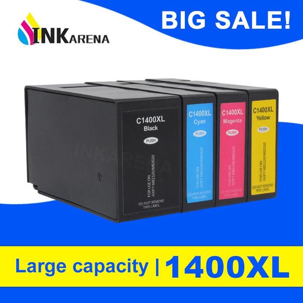 ink cartridges inkarena comaptible cartridge 4 color for canon pgi-1400 pgi 1400 maxify mb2040 mb2340 mb2140 mb2740 full with chips
ink cartridges inkarena comaptible cartridge 4 color for canon pgi-1400 pgi 1400 maxify mb2040 mb2340 mb2140 mb2740 full with chips