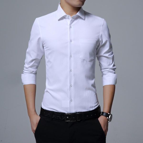 men's casual shirts 2021 mens long sleeve shirt dress up professional slim fit solid color men business, White;black
men's casual shirts 2021 mens long sleeve shirt dress up professional slim fit solid color men business, White;black