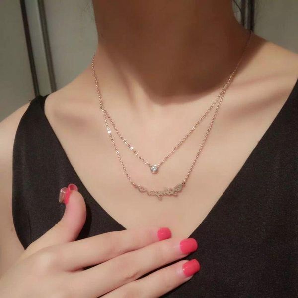pendant necklaces martick 316l stainless steel single zirconia angel letter necklace link chain fashion jewelry women p104, Silver
pendant necklaces martick 316l stainless steel single zirconia angel letter necklace link chain fashion jewelry women p104, Silver
