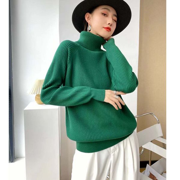 2021 new turtleneck chic korean loose lazy autumn soft bottoming sweater pullovers women female winter basic jumper cwce, White;black 
2021 new turtleneck chic korean loose lazy autumn soft bottoming sweater pullovers women female winter basic jumper cwce, White;black