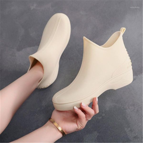 fashion rain boots women casual wild low-heeled comfortable non-slip wear-resistant short water boots black work water1
fashion rain boots women casual wild low-heeled comfortable non-slip wear-resistant short water boots black work water1