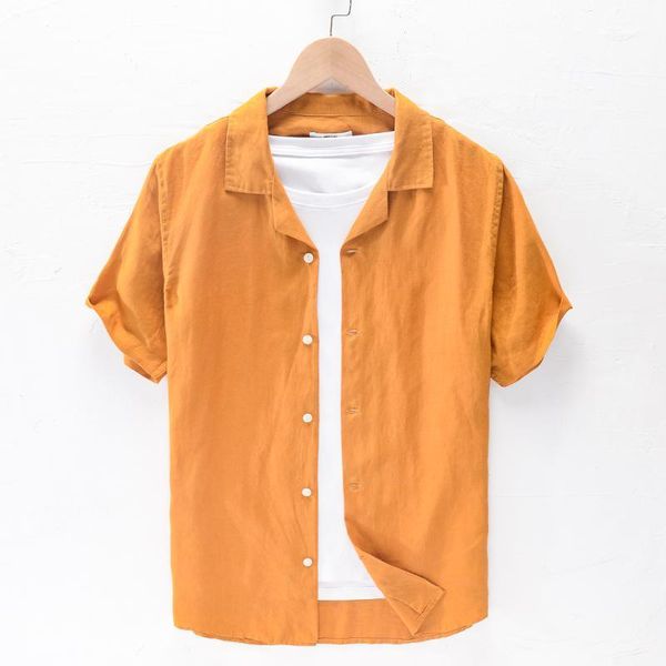 unique design short sleeve brand linen shirt men pure flax summer yellow shirts for men fashion breathable shirt mens camiseta1, White;black
unique design short sleeve brand linen shirt men pure flax summer yellow shirts for men fashion breathable shirt mens camiseta1, White;black