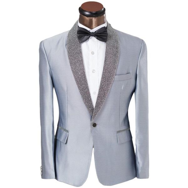 men's suits & blazers custom men formal pants for elegant gray shinny silver lapel prom tuxedo jacket groom groomsman wedding suit, White;black
men's suits & blazers custom men formal pants for elegant gray shinny silver lapel prom tuxedo jacket groom groomsman wedding suit, White;black