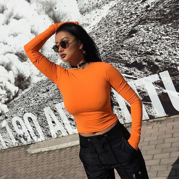 women's t-shirt women o-neck long sleeve clothing crop feminine white black knitted cropped for t shirt1
women's t-shirt women o-neck long sleeve clothing crop feminine white black knitted cropped for t shirt1