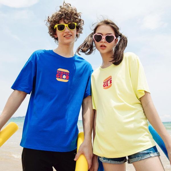 metersbonwe couples t-shirt for male female solid color summer trend t-shirt casual cartoon printing short sleeve shirt 6617641, White;black
metersbonwe couples t-shirt for male female solid color summer trend t-shirt casual cartoon printing short sleeve shirt 6617641, White;black