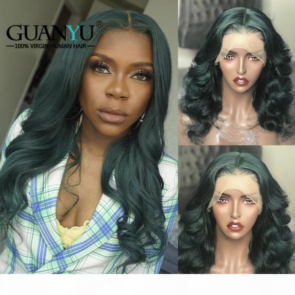 green human hair wig pre plucked brazilian remy wavy lace front wigs with baby hair, Black;brown
green human hair wig pre plucked brazilian remy wavy lace front wigs with baby hair, Black;brown