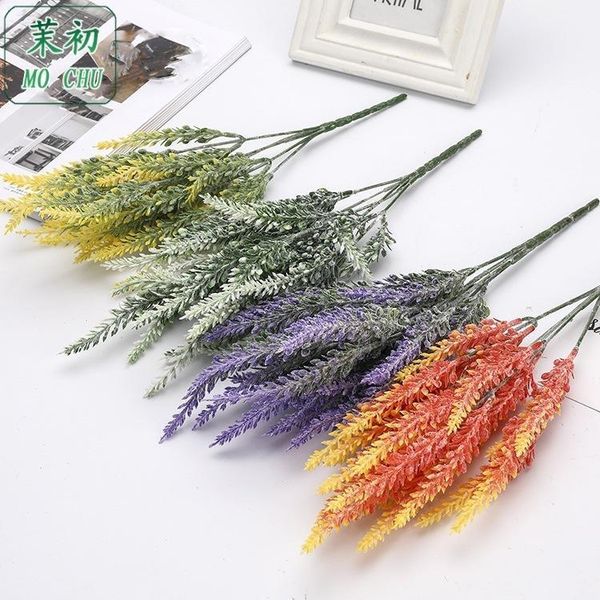 decorative flowers & wreaths 35cm long artificial 5 branch lavender heather spray stems wedding floral flower home decoration1
decorative flowers & wreaths 35cm long artificial 5 branch lavender heather spray stems wedding floral flower home decoration1
