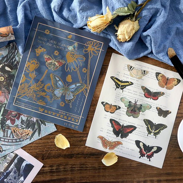 MO.CARD butterfly series stickers beautiful hand account Japanese paper decoration collage bullet journal stationery stickers
MO.CARD butterfly series stickers beautiful hand account Japanese paper decoration collage bullet journal stationery stickers