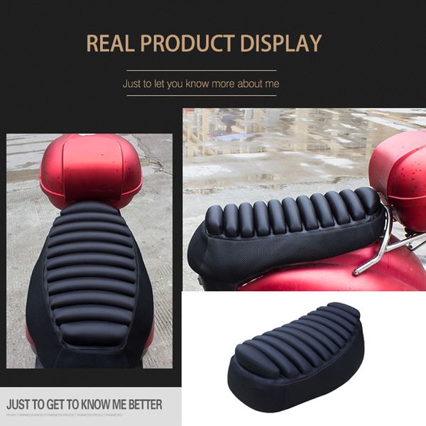 comfy motorcycle 3d seat cushion, air inflatable seat pad, motorbike cushion for cruiser touring saddle black
comfy motorcycle 3d seat cushion, air inflatable seat pad, motorbike cushion for cruiser touring saddle black