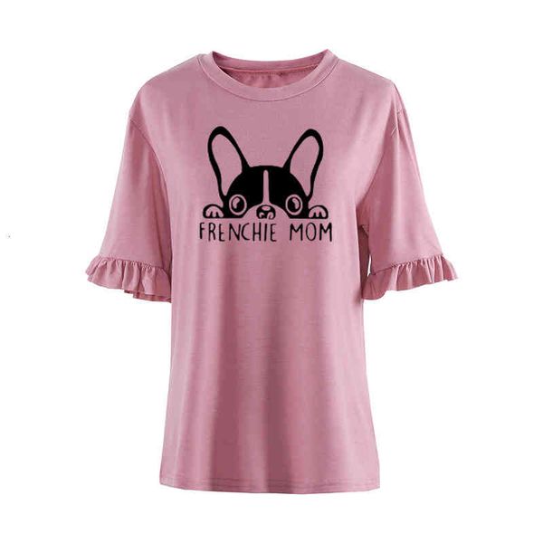 summer casual t-shirt women frenchie mom women french bulldog mom print tee shirt loose sleeve clothes, White
summer casual t-shirt women frenchie mom women french bulldog mom print tee shirt loose sleeve clothes, White