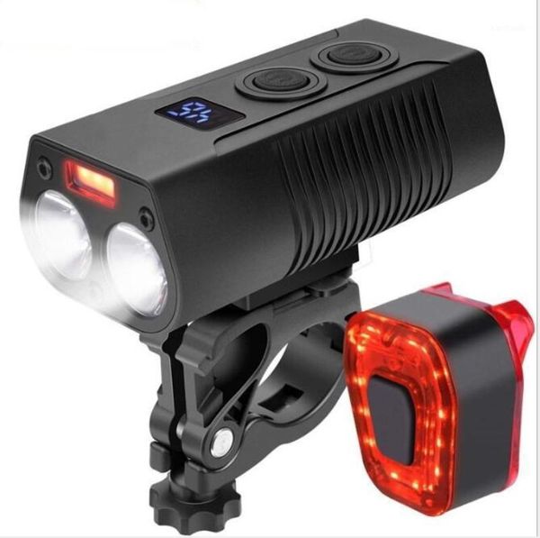 bike lights bicycle led-t6 lamp bead cycling night digital display usb waterproof l2 with warning accessories1
bike lights bicycle led-t6 lamp bead cycling night digital display usb waterproof l2 with warning accessories1