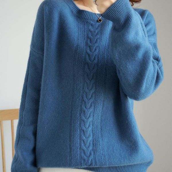 smpevrg winter thicken 100% wool sweater women sweaters and pullovers long sleeve o-neck loose female pullover pull femme jumper, White;black
smpevrg winter thicken 100% wool sweater women sweaters and pullovers long sleeve o-neck loose female pullover pull femme jumper, White;black
