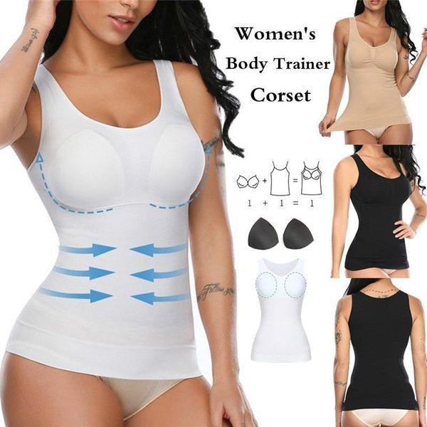 tank camisole with built in padded bra vest cami shelf bra women casual wide strap tank with built in removable, White
tank camisole with built in padded bra vest cami shelf bra women casual wide strap tank with built in removable, White