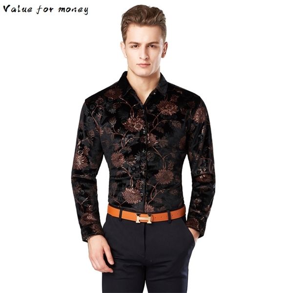 flower long velvet sleeve shirt black blue party shirts gemelos para hombre camisa chemise homme manche longue velour shirt c1211, White;black
flower long velvet sleeve shirt black blue party shirts gemelos para hombre camisa chemise homme manche longue velour shirt c1211, White;black