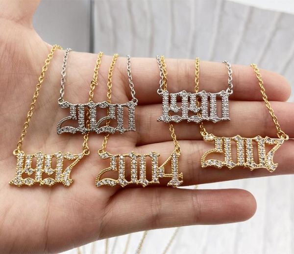 year number initial crystal zircon letter pendant necklace women custom from 1985 to 2020 birthday chains gold jewelry wholesale, Silver
year number initial crystal zircon letter pendant necklace women custom from 1985 to 2020 birthday chains gold jewelry wholesale, Silver