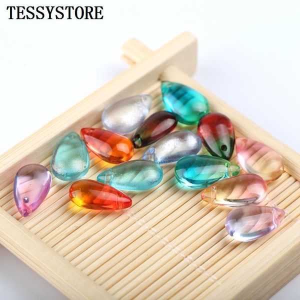 10pcs czech teardrop-shaped lampwork beads multi gradient color glass beads for jewelry making earrings handmade diy accessories wmtoxw
10pcs czech teardrop-shaped lampwork beads multi gradient color glass beads for jewelry making earrings handmade diy accessories wmtoxw