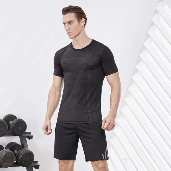 van steck summer men's new suit elastic comfort short sleeve loose sports fitness shorts, Gray
van steck summer men's new suit elastic comfort short sleeve loose sports fitness shorts, Gray